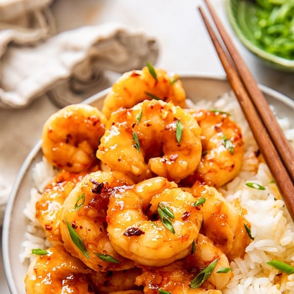 Honey garlic shrimp (蒜香大虾)